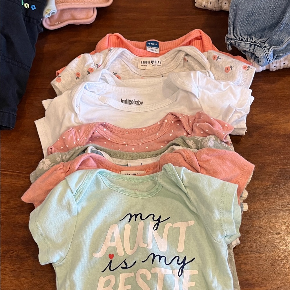 6-9 month baby girl clothing lot